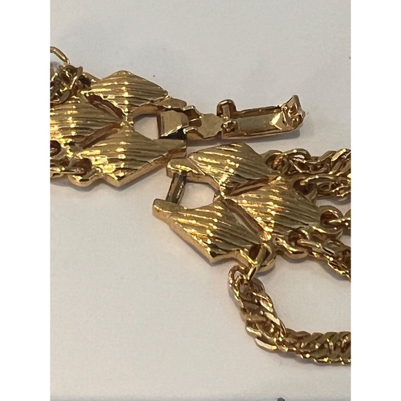 Vintage Filigree D'ORLAN  Etruscan revival Necklace Pendant 70's - Picture 5 of 16